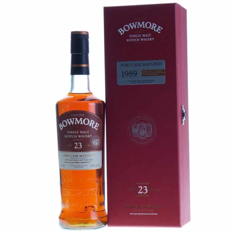 Bowmore Whisky 23 Years port cask