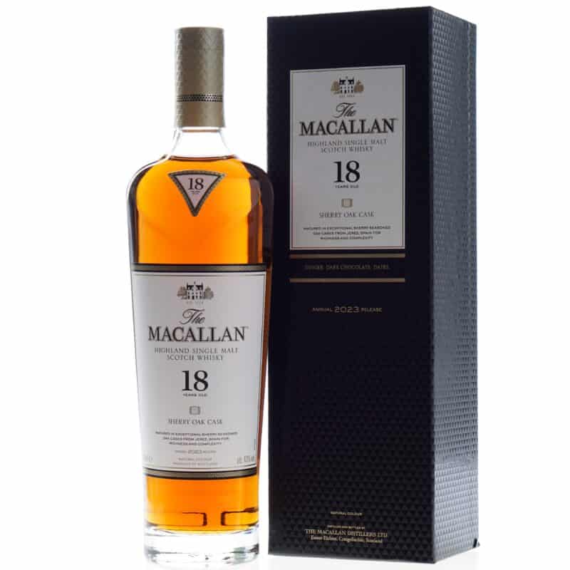 Macallan Whisky Sherry 18 Years 2023