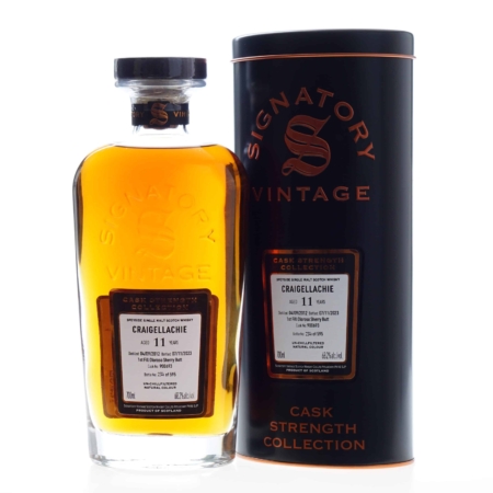 Craigellachie Whisky Signatory Vintage 11 Years 70cl 68,2%