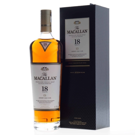 Macallan Whisky 18 Years Sherry Oak 2024 70cl 43%