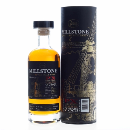 Zuidam Whisky Millstone #29 PX Cask 7 Years 2016  70cl 46%