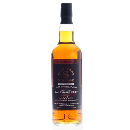 Aultmore Whisky Signatory Vintage 2007 17 Years 70cl 57,1%