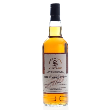 Secret Orkney Whisky Signatory Vintage 2010 14 Years 70cl 57,1%