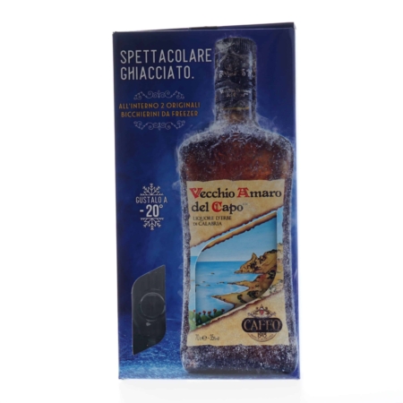 Vecchio Amaro Del Capo giftpack 70cl.